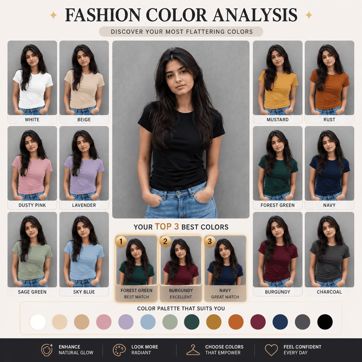 Fashion Color Analysis AI Generator — AI generated result