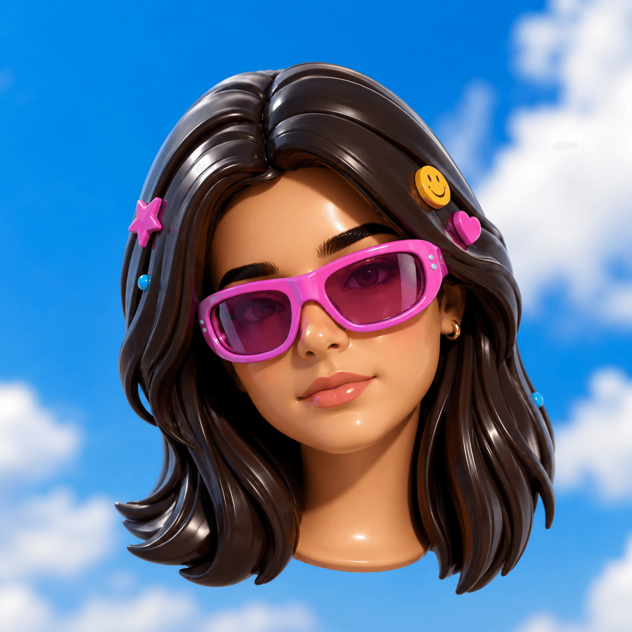 Turn Your Photo Into a Glossy 3D Designer Toy — AI generated result