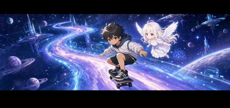 Anime Cosmic Header Banner Masterpiece
