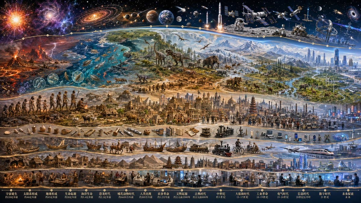Breathtaking Epic Universe History Timeline Poster Study