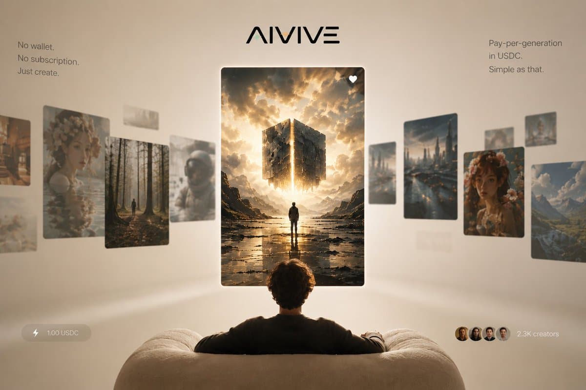 Dynamic Aivive Immersive Gallery Hero Composition