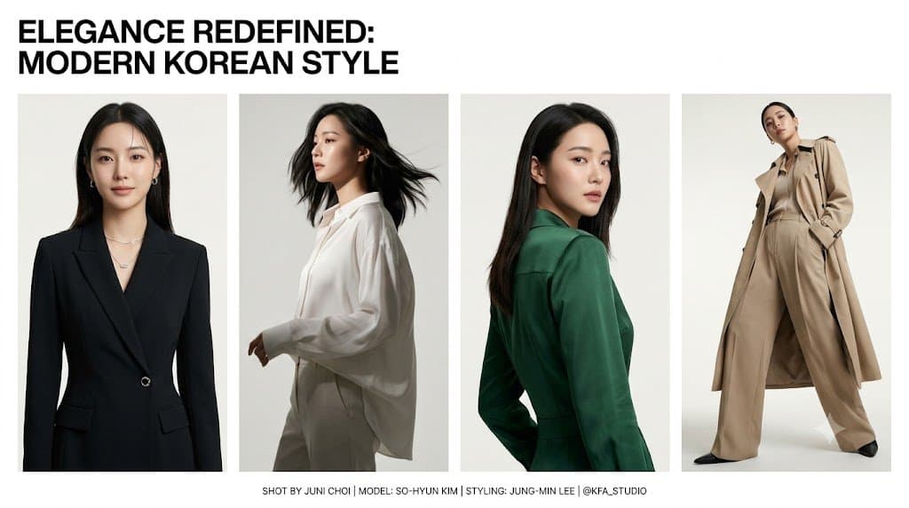 Exceptional Modern Korean Fashion Editorial Board