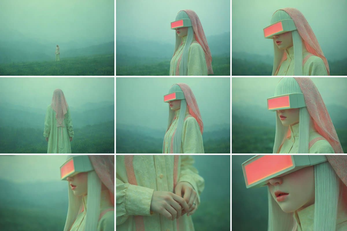 Exquisite Cinematic Contact Sheet Generation From Reference Image
