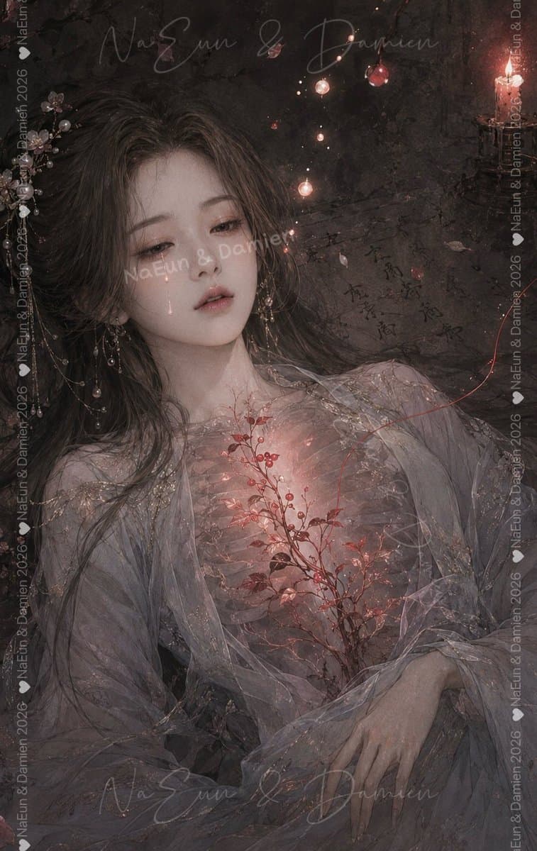 Exquisite Melancholic Lin Daiyu Fantasy Portrait Gallery