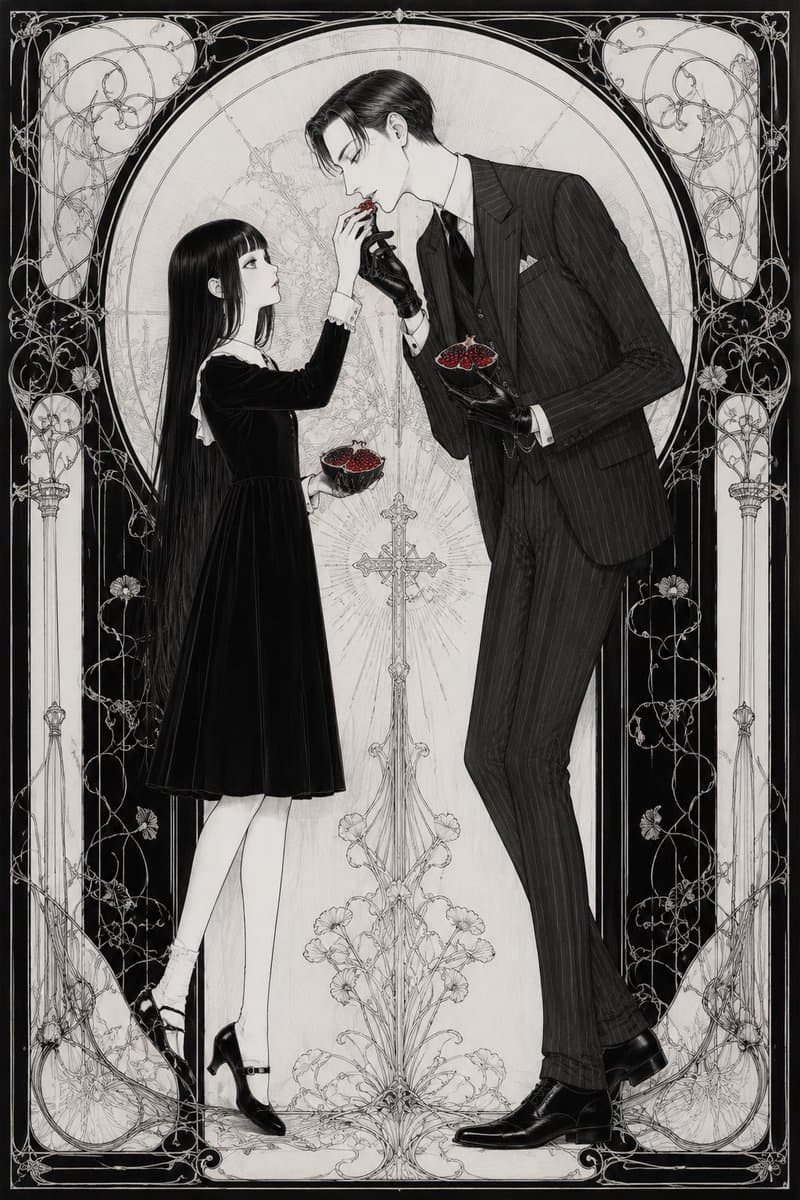 Gothic Art Nouveau Offering