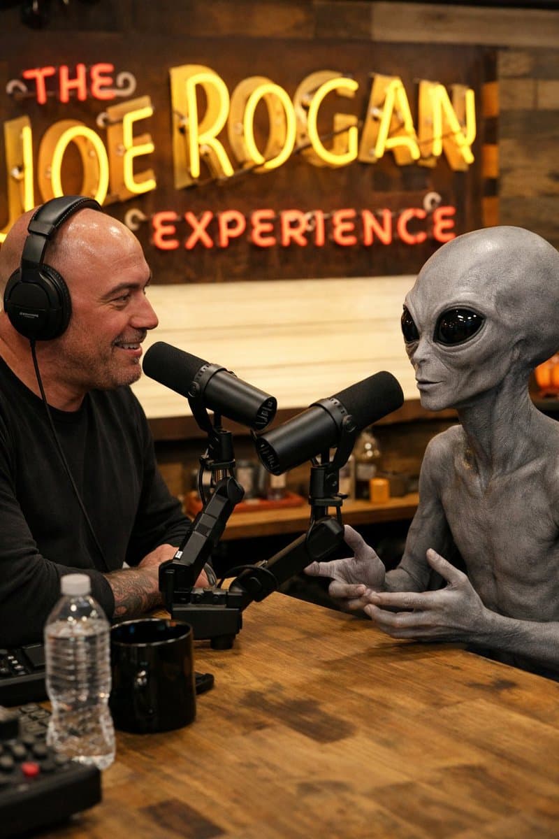 Incredible Joe Rogan Podcast With A Gray Alien Perspective