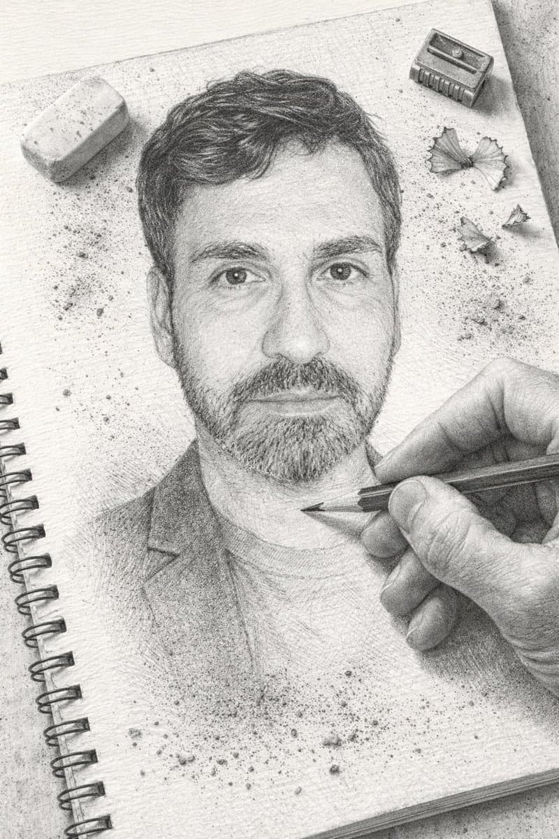 Masterful Ultra Detailed 3D Graphite Sketch Gallery