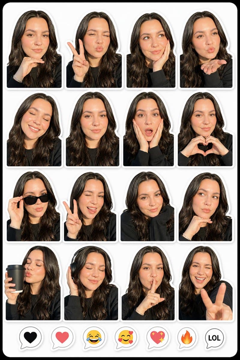 Photo To Realistic Sticker Pack