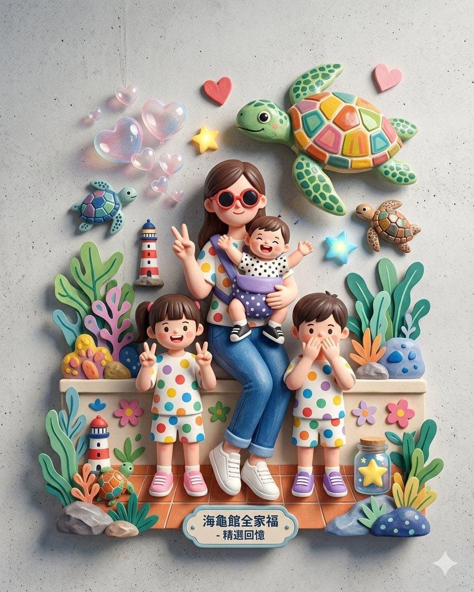 Photorealistic Paper Cut Layered Illustration Style
