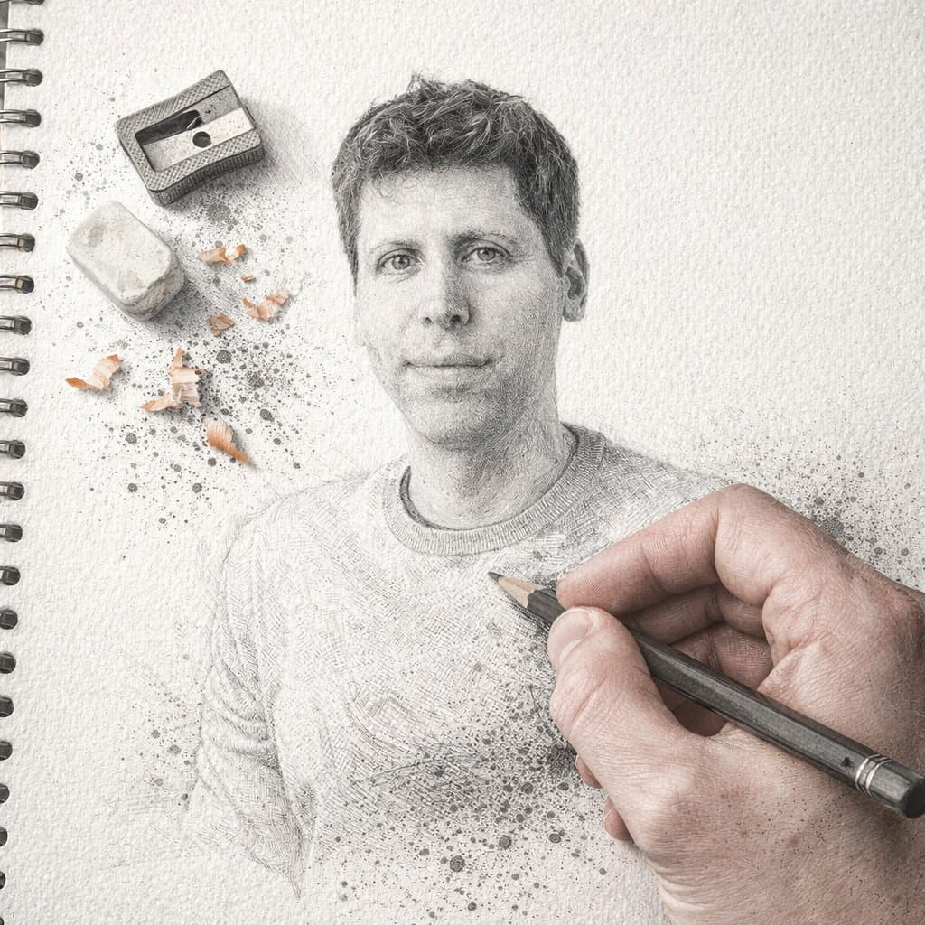 Photorealistic Ultra Detailed 3D Graphite Pencil Sketch Generation